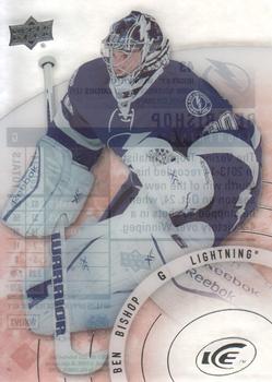 #43 Ben Bishop - Tampa Bay Lightning - 2014-15 Upper Deck Ice Hockey