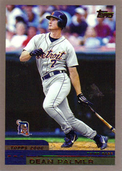 #43 Dean Palmer - Detroit Tigers - 2000 Topps Baseball