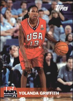 #43 Yolanda Griffith - USA - 2000 Topps Team USA Basketball