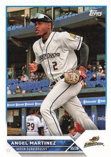 #PD-43 Angel Martinez - Akron RubberDucks - 2023 Topps Pro Debut Baseball