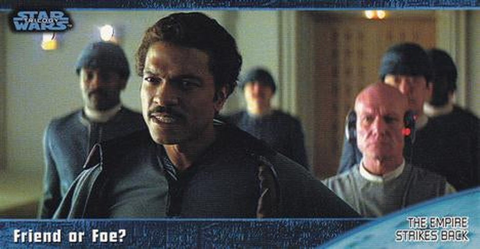 #43 Friend or Foe? - 1997 Topps Widevision Star Wars Trilogy