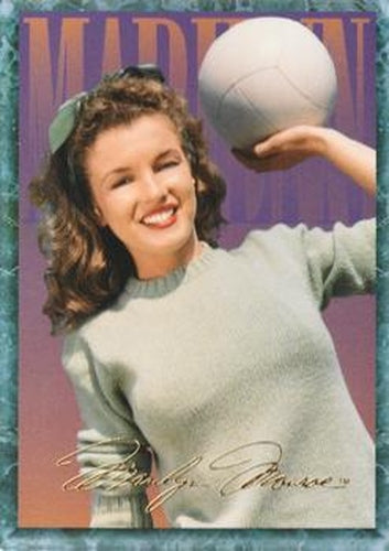 #43 A modeling shot from around 1945. The young - 1993 Sports Time Marilyn Monroe