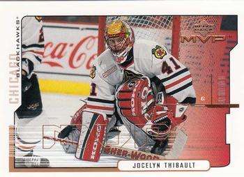 #43 Jocelyn Thibault - Chicago Blackhawks - 2000-01 Upper Deck MVP Hockey