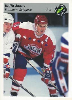 #43 Keith Jones - Baltimore Skipjacks - 1993 Classic Pro Prospects Hockey