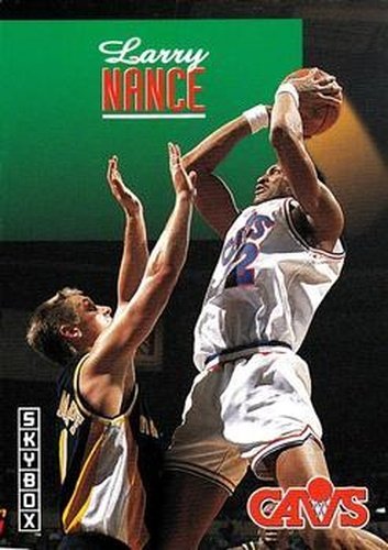 #43 Larry Nance - Cleveland Cavaliers - 1992-93 SkyBox Basketball