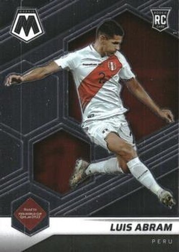 #43 Luis Abram - Peru - 2021-22 Panini Mosaic Road to FIFA World Cup Soccer