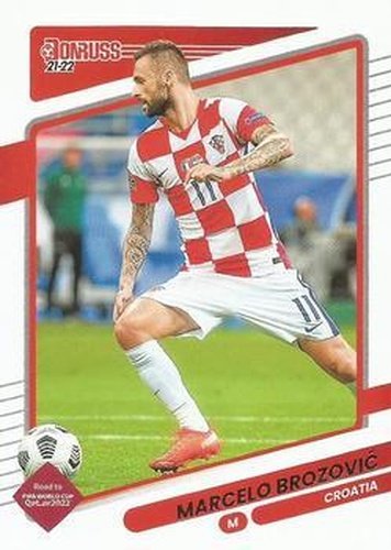 #43 Marcelo Brozovic - Croatia - 2021-22 Donruss Road to FIFA World Cup Qatar 2022 Soccer