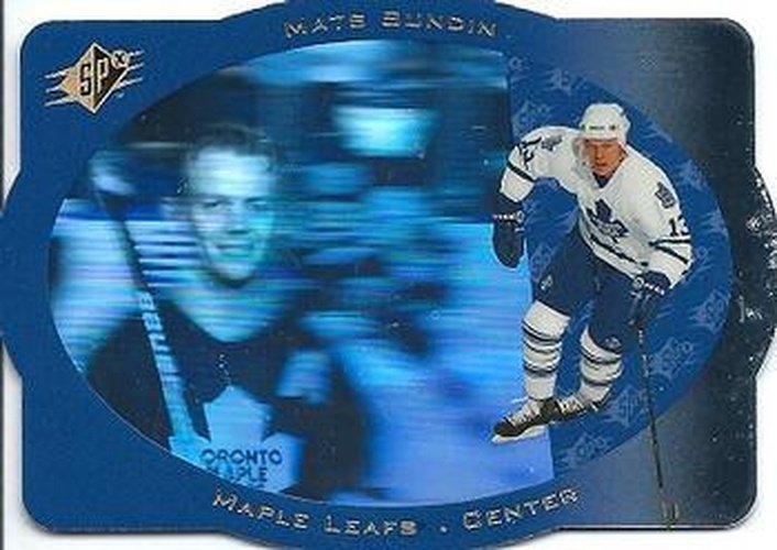 #43 Mats Sundin - Toronto Maple Leafs - 1996-97 SPx Hockey