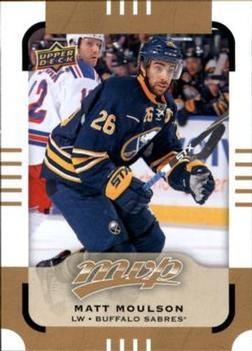 #43 Matt Moulson - Buffalo Sabres - 2015-16 Upper Deck MVP Hockey