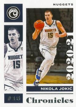 #43 Nikola Jokic - Denver Nuggets - 2020-21 Panini Chronicles Basketball