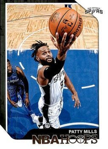 #43 Patty Mills - San Antonio Spurs - 2018-19 Hoops Basketball