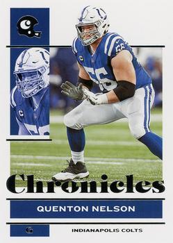 #43 Quenton Nelson - Indianapolis Colts - 2021 Panini Chronicles Football