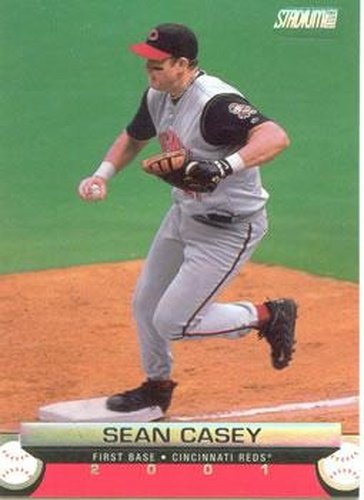 #43 Sean Casey - Cincinnati Reds - 2001 Stadium Club Baseball
