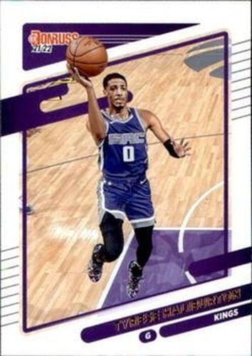#43 Tyrese Haliburton - Sacramento Kings - 2021-22 Donruss Basketball