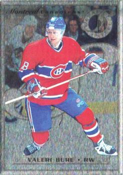 #43 Valeri Bure - Montreal Canadiens - 1996-97 Leaf Preferred - Steel Hockey