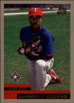 #T43 Jovanny Cedeno - Texas Rangers - 2000 Topps Traded & Rookies Baseball