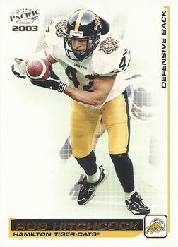 #43 Rob Hitchcock - Hamilton Tiger-Cats - 2003 Pacific CFL Football