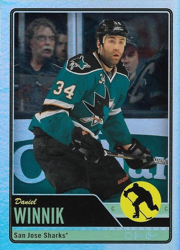#43 Daniel Winnik - San Jose Sharks - 2012-13 O-Pee-Chee - Rainbow Hockey