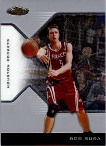 #43 Bob Sura - Houston Rockets - 2004-05 Finest Basketball