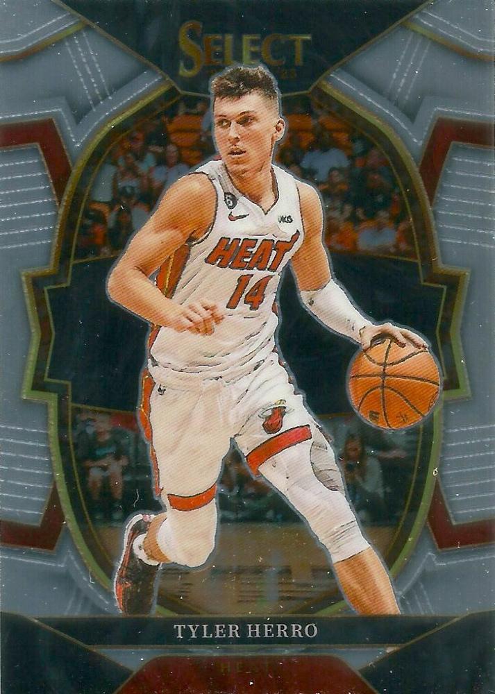 #43 Tyler Herro - Miami Heat - 2022-23 Panini Select Basketball