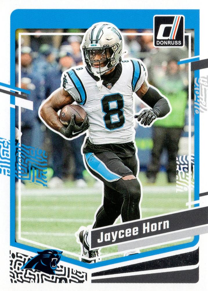 #43 Jaycee Horn - Carolina Panthers - 2023 Donruss Football