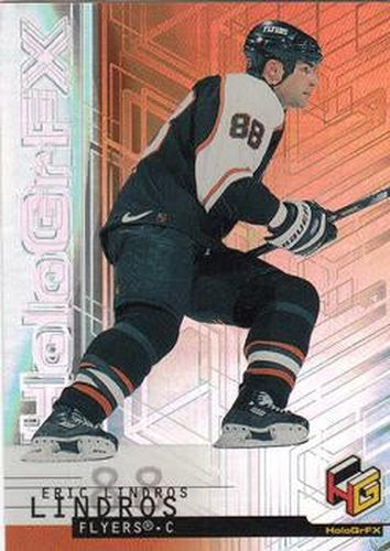 #43 Eric Lindros - Philadelphia Flyers - 1999-00 Upper Deck HoloGrFX Hockey