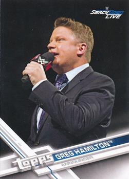 #43 Greg Hamilton - 2017 Topps WWE Wrestling
