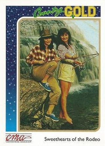#43 Sweethearts of the Rodeo - 1992 Sterling Country Gold