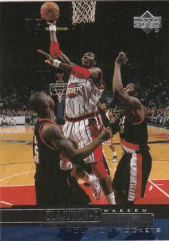#43 Hakeem Olajuwon - Houston Rockets - 1999-00 Upper Deck Basketball