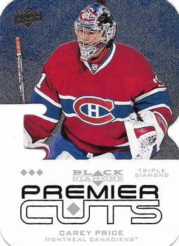 #PDC43 Carey Price - Montreal Canadiens - 2008-09 Upper Deck Black Diamond - Premier Die Cut Hockey