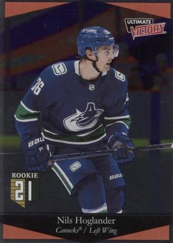 #UV-43 Nils Hoglander - Vancouver Canucks - 2020-21 Upper Deck - Ultimate Victory Hockey