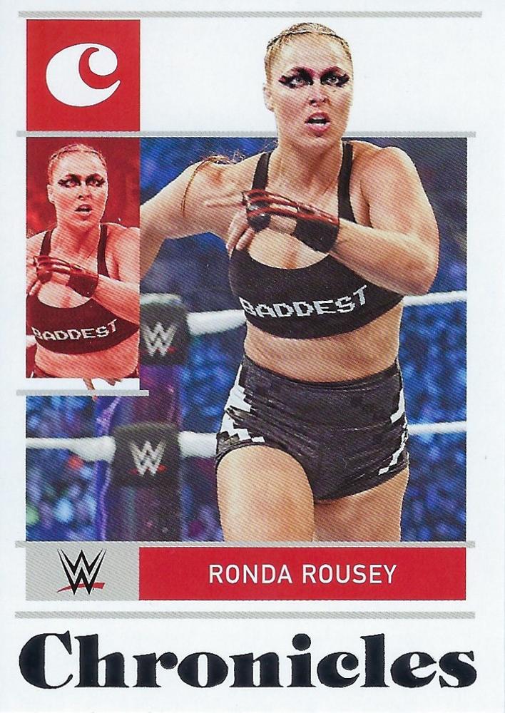 #43 Ronda Rousey - 2022 Panini Chronicles WWE Wrestling