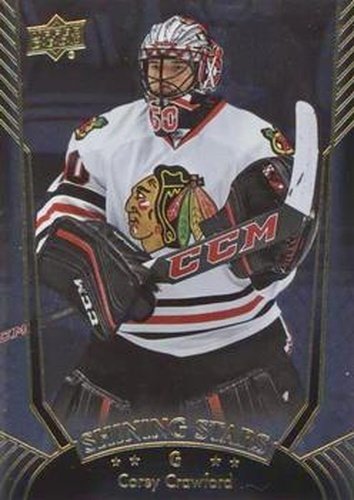 #SS-43 Corey Crawford - Chicago Blackhawks - 2016-17 Upper Deck - Shining Stars Hockey