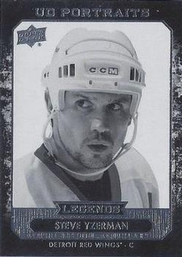 #P-43 Steve Yzerman - Detroit Red Wings - 2014-15 Upper Deck - UD Portraits Hockey