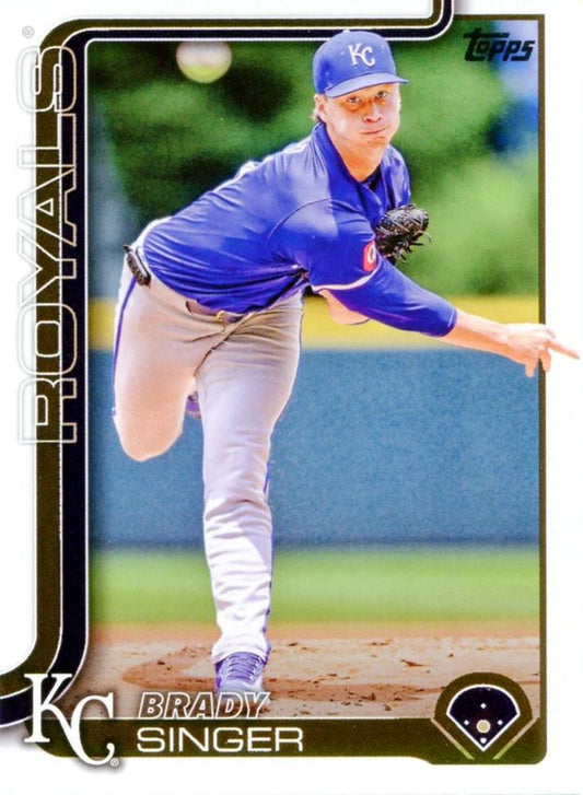 #43 Brady Singer - Kansas City Royals - 2025 Topps Baseball