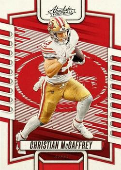 #43 Christian McCaffrey - San Francisco 49ers - 2023 Panini Absolute Football