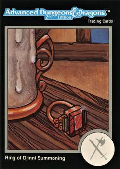 #440 Ring of Djinni Summoning - 1991 TSR Advanced Dungeons & Dragons - Silver