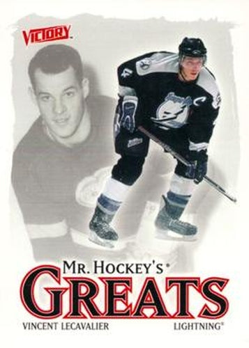 #440 Vincent Lecavalier - Tampa Bay Lightning - 2001-02 Upper Deck Victory Hockey