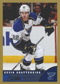 #440 Kevin Shattenkirk - St. Louis Blues - 2013-14 Score - Gold Hockey