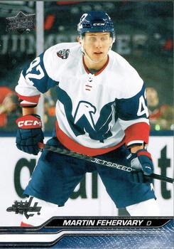 #440 Martin Fehervary - Washington Capitals - 2023-24 Upper Deck Hockey