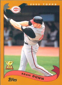 #440 Adam Dunn - Cincinnati Reds - 2002 Topps Baseball