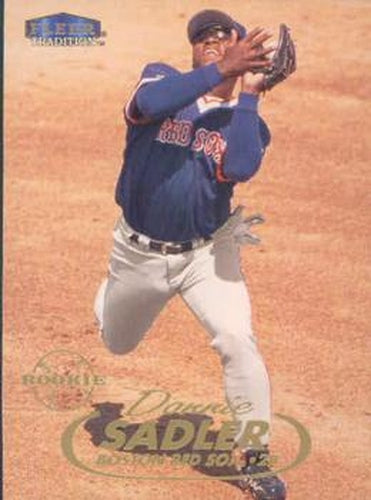 #440 Donnie Sadler - Boston Red Sox - 1998 Fleer Tradition Baseball