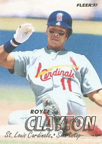 #440 Royce Clayton - St. Louis Cardinals - 1997 Fleer Baseball