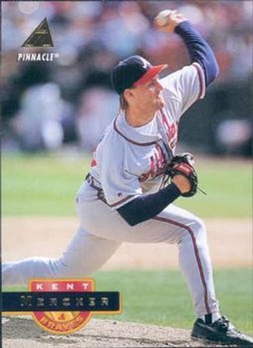 #440 Kent Mercker - Atlanta Braves - 1994 Pinnacle Baseball