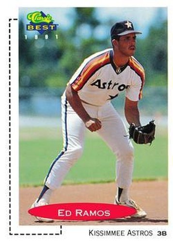 #440 Ed Ramos - Kissimmee Astros - 1991 Classic Best Baseball