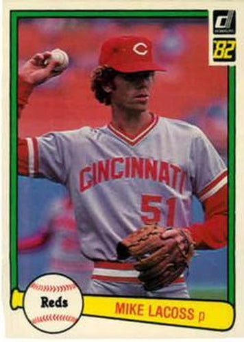 #440 Mike LaCoss - Cincinnati Reds - 1982 Donruss Baseball