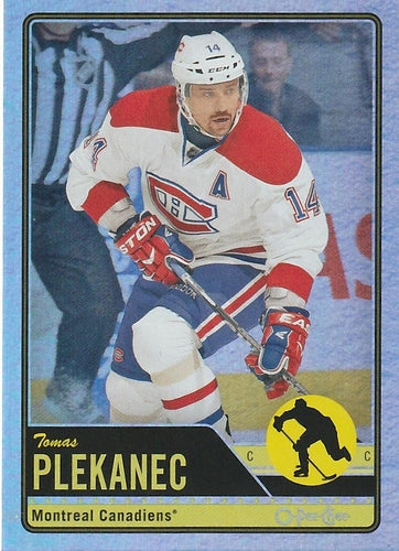 #440 Tomas Plekanec - Montreal Canadiens - 2012-13 O-Pee-Chee - Rainbow Hockey