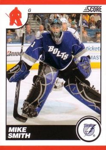 #440 Mike Smith - Tampa Bay Lightning - 2010-11 Score Hockey