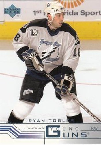 #440a Ryan Tobler - Tampa Bay Lightning - 2001-02 Upper Deck Hockey