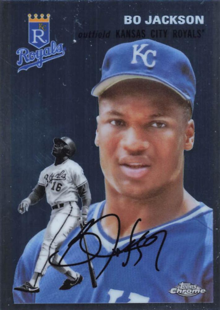 #441 Bo Jackson - Kansas City Royals - 2023 Topps Chrome Platinum Anniversary Baseball